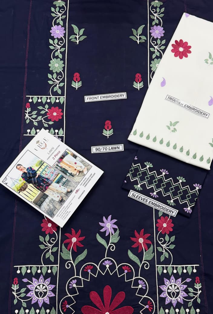 URGE Embroidered Lawn 2pc