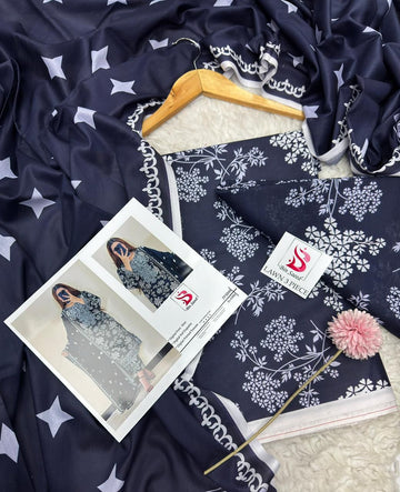 Bin Saeed Printed 3pc