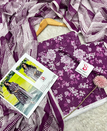 Bin Saeed Printed 3pc